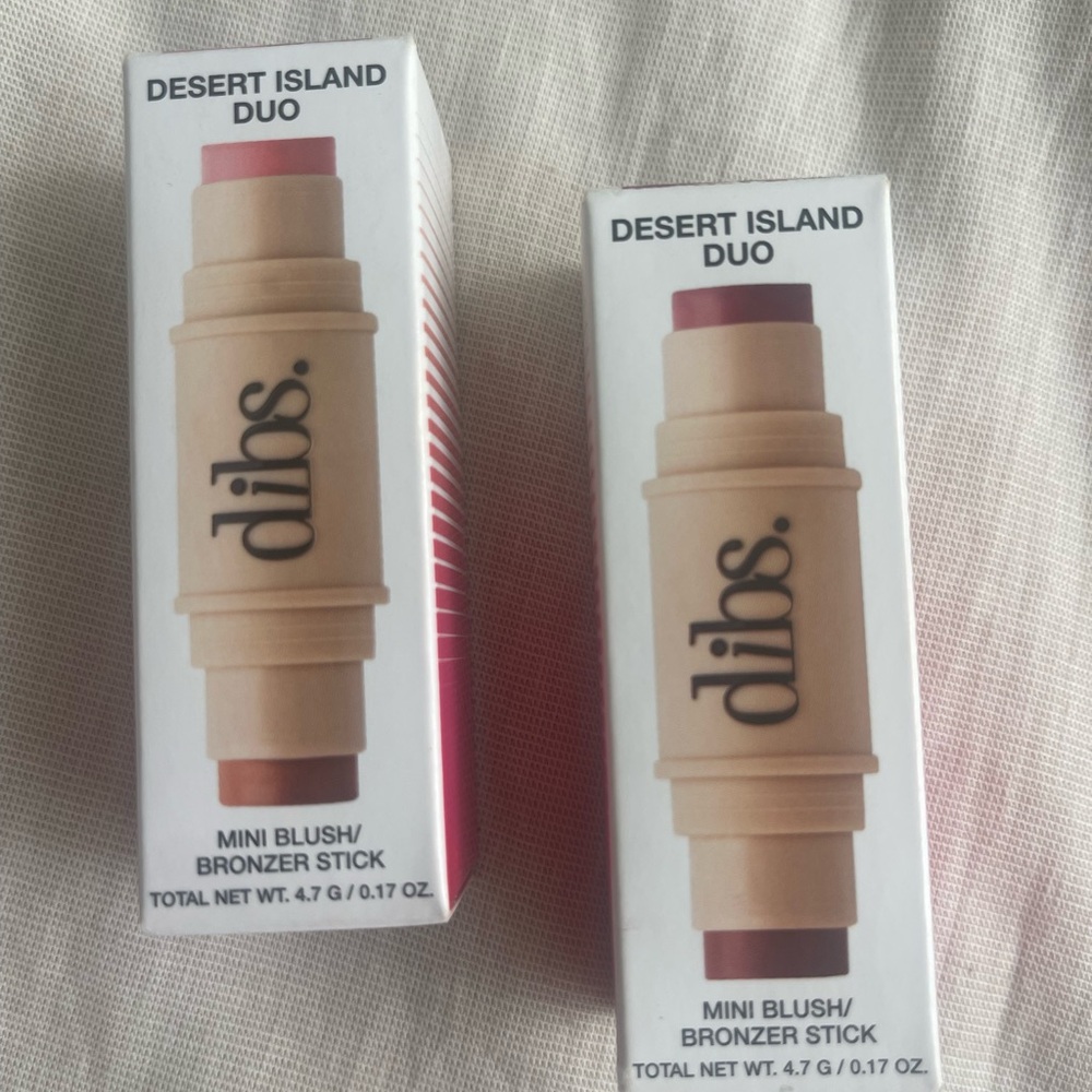 Dibs Desert Island Duo Mini Blush/Bronzer Stick - SET OF TWO